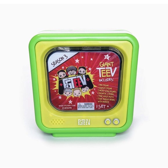 FGTeeV Giant TV Mystery TeeV Season 3 Collectible Mystery Figures - Picture 1 of 2